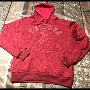 Breast Cancer Believe sweatshirt
